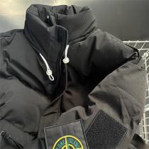 ストーンアイランド 偽物 中綿ジャケット ハイネック 防風防水 高品質コットン STONE ISLAND