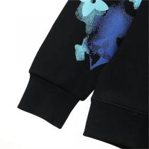 2色展開 LOUIS VUITTON コピー トレーナー 裏起毛 ユニセックス 水彩 絵 ロゴ プリント ルイヴィトン