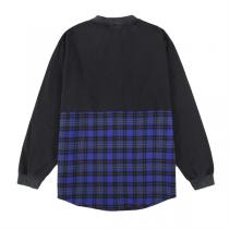 バレンシアガ コピー 長袖Ｔシャツ Balenciaga B Authentic Patch レトロ処理 水洗い