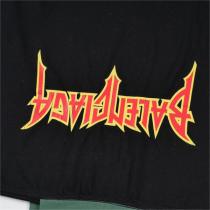 バレンシアガ コピー 長袖Ｔシャツ 転倒 イラスト パッチワークデザイン BALENCIAGA