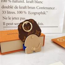 可愛い飾り物★LOUIS VUITTON コピー キーホルダー 鍵 ペンダント ライオン アクセサリー ルイヴィトン レザー