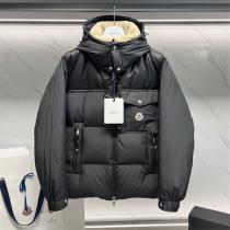モンクレール コピー ダウンジャケット Braye 防水 ウール裏地 取り外し可能 フード MONCLER