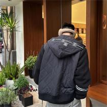 高品質 CHANE1 スーパーコピー ジャケット フリース ウール ロゴ ジャカード ナイロン 