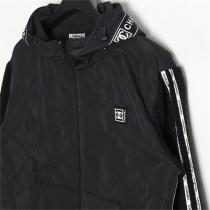 高品質 CHANE1 スーパーコピー ジャケット フリース ウール ロゴ ジャカード ナイロン 