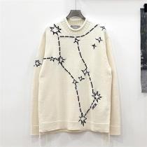 特別セール DIOR 偽物 セーター 星座 刺繍 ロゴ オーバーサイズ ユニセッ...