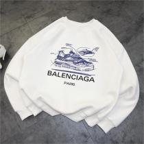 2026FW BALENCIAGA スーパーコピー パーカー ロゴ スニーカー 落書き プリント 裏起毛 バレンシアガ