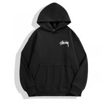 STUSSY コピー パーカー 1863 レトロ 裏起毛 ウール ロゴ プリント ゆったり ステューシー