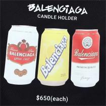 2色展開 バレンシアガ コピー トレーナー 飲み物 ロゴ プリント ストリート系 BALENCIAGA 