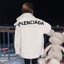 2色展開 BALENCIAGA スーパーコピー ジャケット フリース ウール 刺...
