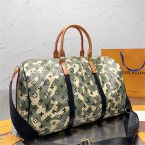 Keepall 55 村上隆ｘLOUIS VUITTON コピー ボストンバッグ 迷彩 モノグラム ルイヴィトン 芸能人愛用