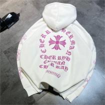 CHROME HEARTS スーパーコピー パーカー 裏起毛 定番 ロゴ クロムハーツ パープル系 綿 