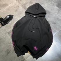CHROME HEARTS スーパーコピー パーカー 裏起毛 定番 ロゴ クロムハーツ パープル系 綿 