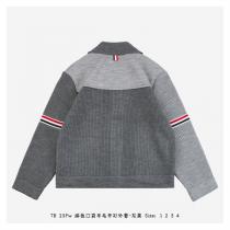 個性的な THOM BROWNE コピー カーディガン  パッチワーク デザイン 3色 トムブラウン