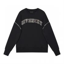 高品質 ジバンシィ スーパーコピー トレーナー ストリート 取り外し可能袖 ファスナー ロゴ貼り付け GIVENCHY