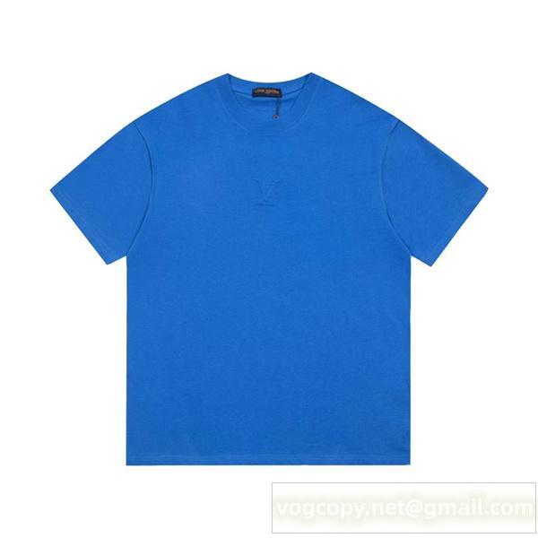 5色展開 LOUIS VUITTON スーパーコピー Ｔシャツ 立体ロゴ ゆったりサイズ ルイヴィトン　