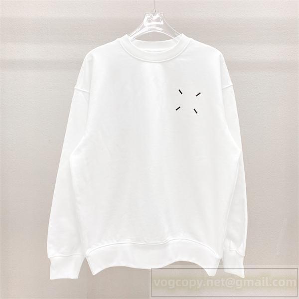 フィット Maison Margiela スーパーコピー トレーナー ロゴ プリント 2色 メゾン マルジェラ