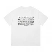 メゾン マルジェラ スーパーコピー Ｔシャツ MM6 シルバー ロゴ  数字 カ...