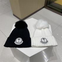 おすすめ2026 MONCLER コピー ニット帽子 ニット 2色 モンクレール ヤシの木 カジュアル