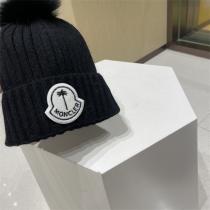 おすすめ2026 MONCLER コピー ニット帽子 ニット 2色 モンクレール ヤシの木 カジュアル