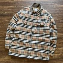 BURBERRY コピー ジャケット ムートンコート Vintage チェック柄 ポケット バーバリー