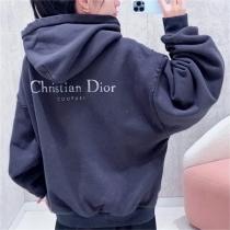DIOR スーパーコピー パーカー プリント レトロ ゆったり ディオール