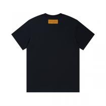 フィット感強調 LOUIS VUITTON 偽物 Ｔシャツ ルイヴィトンプリント ロゴ 男女兼用 ゆったりサイズ