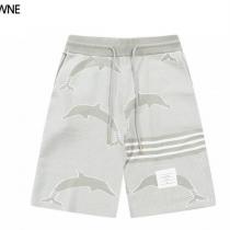 トムブラウン コピー ハーフパンツ THOM BROWNE ニット 立体感 通気性 カジュアル イルカ