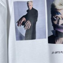 BALENCIAGA MUSIC♪♪バレンシアガ スーパーコピー Ｔシャツ JAY-JAY ロゴ プリント ストリート系