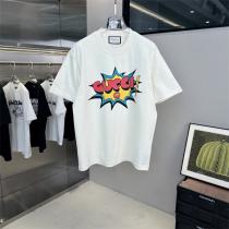 春夏秋美品 GUCC1 偽物 Ｔシャツ Boom Pop ブーム ロゴ カラー プリント 