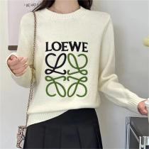 人気2026 LOEWE コピー セーター アナグラム Anagram ロゴ 刺繡 ニット 2色 レディース ロエベ