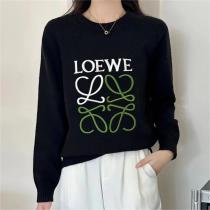 人気2026 LOEWE コピー セーター アナグラム Anagram ロゴ 刺繡 ニット 2色 レディース ロエベ