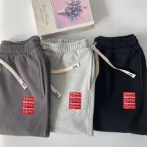 おすすめ SUPREME コピー スウェットパンツ 裏起毛 ロゴ 刺繡 美脚 スポーツ シュプリーム
