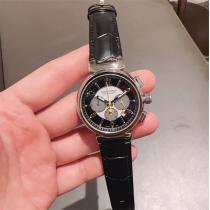 デザイン再現 LOUIS VUITTON コピー クオーツ腕時計 Vシグニチャー パターン ルイヴィトン