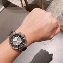デザイン再現 LOUIS VUITTON コピー クオーツ腕時計 Vシグニチャー パターン ルイヴィトン