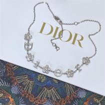 限定希少品 DIOR スーパーコピー ネックレス vintage シリーズ 花 ストーン ディオール