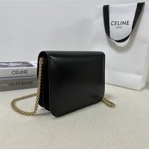 2026活躍☆CELINE コピー ショルダーバッグ ミニ チェーン クロード カーフスキン 