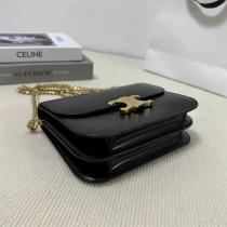 2026活躍☆CELINE コピー ショルダーバッグ ミニ チェーン クロード カーフスキン 