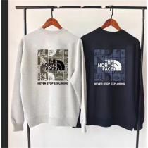 ザノースフェイス スーパーコピー トレーナー 裏起毛 純綿生地 ロゴ プリント カジュアル THE NORTH FACE