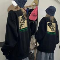  THE NORTH FACE 偽物 トレーナー ロゴ プリント 2色 ユニセックス 綿 ザノースフェイス 
