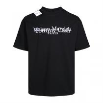 Tommy Cash x Maison Margiela コピー Ｔシャツ コラボ 刺繡 交錯 ロゴ メゾン マルジェラ