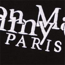 Tommy Cash x Maison Margiela コピー Ｔシャツ コラボ 刺繡 交錯 ロゴ メゾン マルジェラ