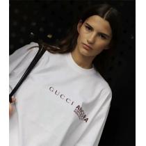 2026新作コレクション GUCC1 コピー Ｔシャツ 純綿生地 ロゴ プリント...