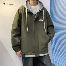 4色展開！ザノースフェイス スーパーコピー ジャケット フェイクレイヤード フード付き THE NORTH FACE
