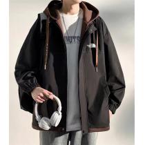 4色展開！ザノースフェイス スーパーコピー ジャケット フェイクレイヤード フード付き THE NORTH FACE