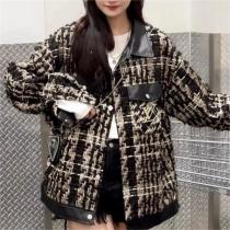 2026FW LOUIS VUITTON スーパーコピー ジャケット チェック柄 異素材 ルイヴィトン 