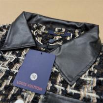 2026FW LOUIS VUITTON スーパーコピー ジャケット チェック柄 異素材 ルイヴィトン 