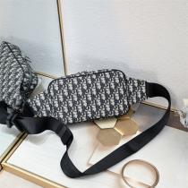 2026コレクション DIOR 偽物 ウェストバッグ ロゴ Oblique ナイロン生地 ジャカード ディオール