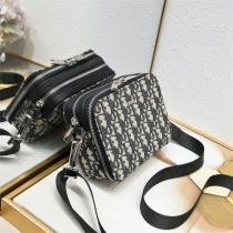 DIOR スーパーコピー ショルダーバッグ オブリーク oblique メンズ ナイロンジャカード ディオール