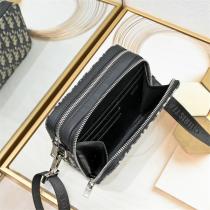 DIOR スーパーコピー ショルダーバッグ オブリーク oblique メンズ ナイロンジャカード ディオール