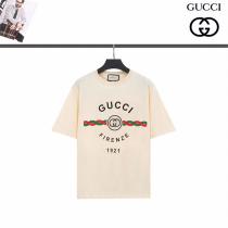 GUCC1 偽物 Ｔシャツ インターロッキングG FIRENZE 1921 コットン